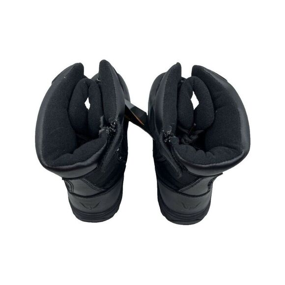 Thorogood Mens 8" Stealth Combat Boots Black Leather Side Zip Lace Up 12 M New - Picture 12 of 12